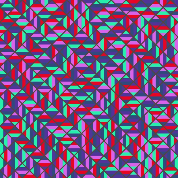 Color Rhombus Tile Tessellation Pattern Illustration — Archivo Imágenes Vectoriales