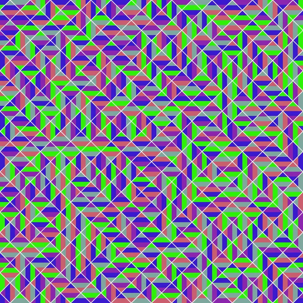 Color Rhombus tile tessellation pattern illustration