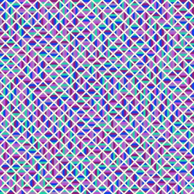 Color Rhombus tile tessellation pattern illustration