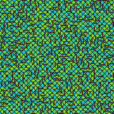 Color Rhombus tile tessellation pattern illustration