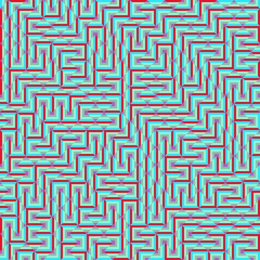 Color Rhombus tile tessellation pattern illustration