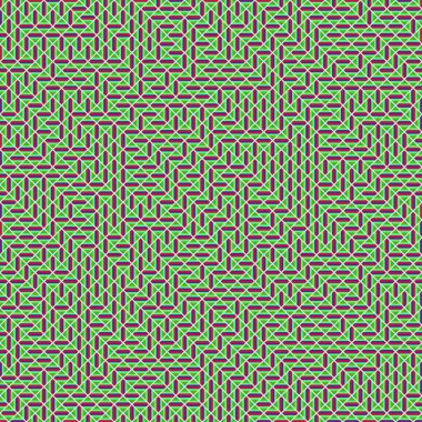 Color Rhombus tile tessellation pattern illustration