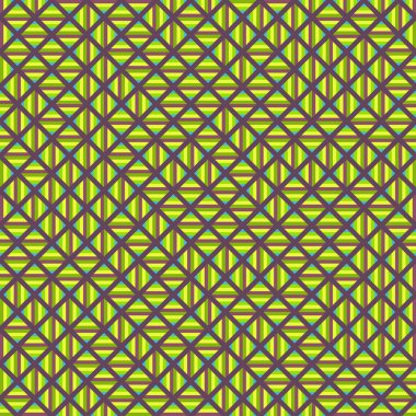Color Rhombus tile tessellation pattern illustration