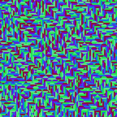 Color Rhombus tile tessellation pattern illustration