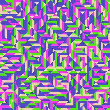 Color Rhombus tile tessellation pattern illustration