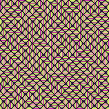 Color Rhombus tile tessellation pattern illustration