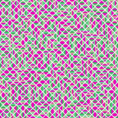 Color Rhombus tile tessellation pattern illustration