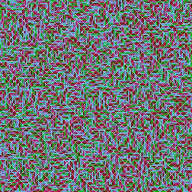 Color Rhombus tile tessellation pattern illustration