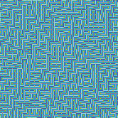 Color Rhombus tile tessellation pattern illustration