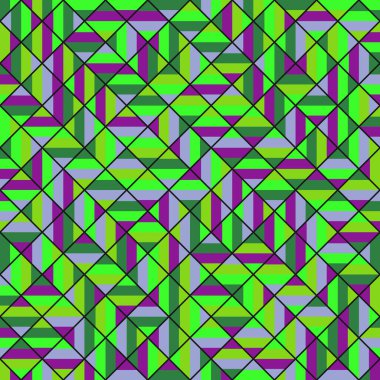Color Rhombus tile tessellation pattern illustration