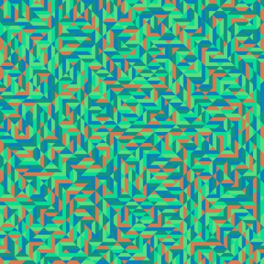 Color Rhombus tile tessellation pattern illustration