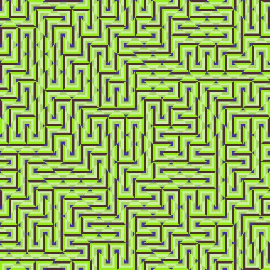 Color Rhombus tile tessellation pattern illustration