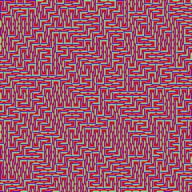 Color Rhombus tile tessellation pattern illustration