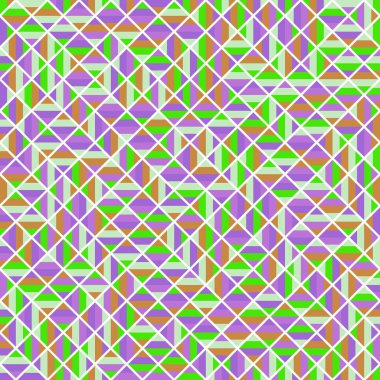 Color Rhombus tile tessellation pattern illustration