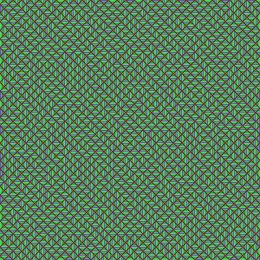 Color Rhombus tile tessellation pattern illustration