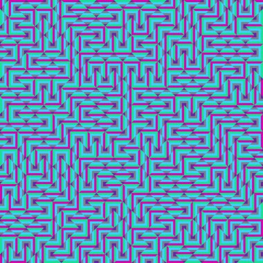 Color Rhombus tile tessellation pattern illustration