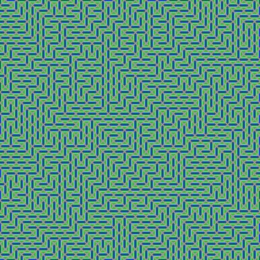 Color Rhombus tile tessellation pattern illustration