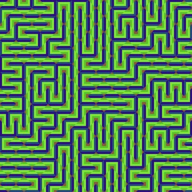 Color Rhombus tile tessellation pattern illustration