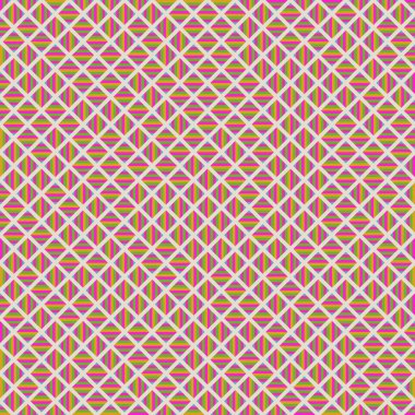 Color Rhombus tile tessellation pattern illustration