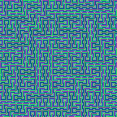 Color Rhombus tile tessellation pattern illustration