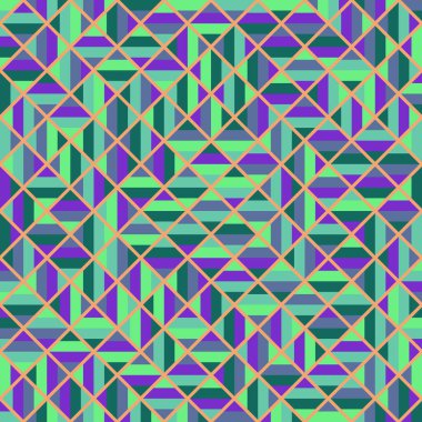 Color Rhombus tile tessellation pattern illustration