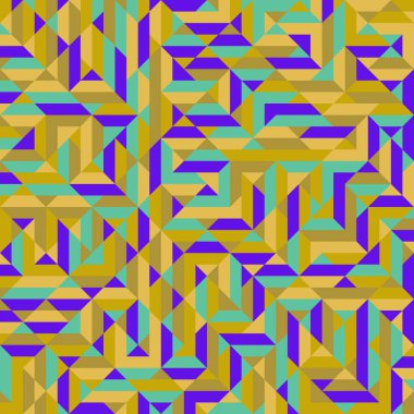Color Rhombus tile tessellation pattern illustration