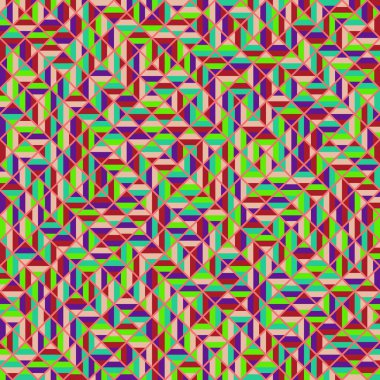 Color Rhombus tile tessellation pattern illustration