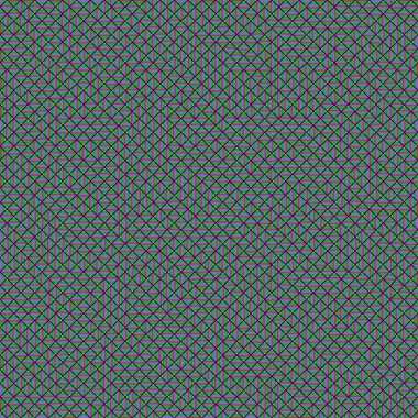 Color Rhombus tile tessellation pattern illustration