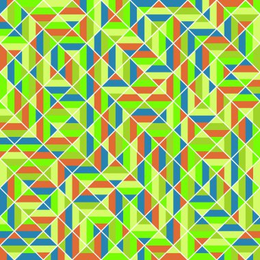 Color Rhombus tile tessellation pattern illustration