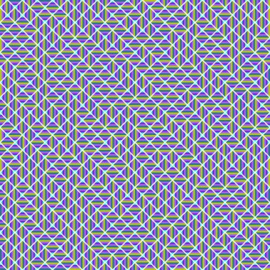 Color Rhombus tile tessellation pattern illustration