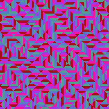 Color Rhombus tile tessellation pattern illustration