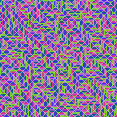 Color Rhombus tile tessellation pattern illustration