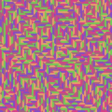 Color Rhombus tile tessellation pattern illustration