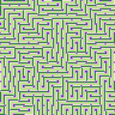 Color Rhombus tile tessellation pattern illustration