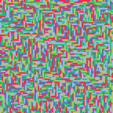 Color Rhombus tile tessellation pattern illustration