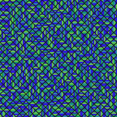 Color Rhombus tile tessellation pattern illustration