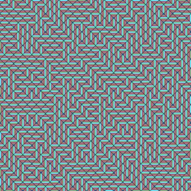 Color Rhombus tile tessellation pattern illustration