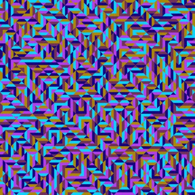 Color Rhombus tile tessellation pattern illustration