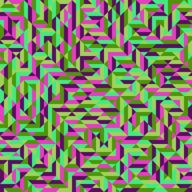 Color Rhombus tile tessellation pattern illustration