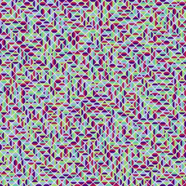 Color Rhombus tile tessellation pattern illustration