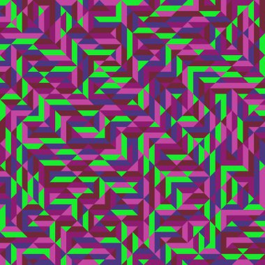 Color Rhombus tile tessellation pattern illustration