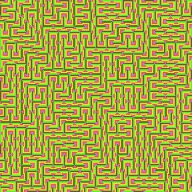 Color Rhombus tile tessellation pattern illustration