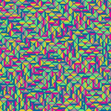 Color Rhombus tile tessellation pattern illustration