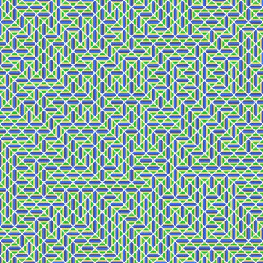 Color Rhombus tile tessellation pattern illustration