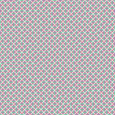 Color Rhombus tile tessellation pattern illustration