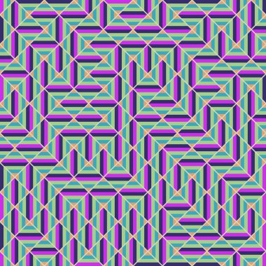 Color Rhombus tile tessellation pattern illustration