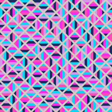 Color Rhombus tile tessellation pattern illustration