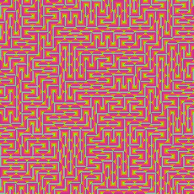 Color Rhombus tile tessellation pattern illustration