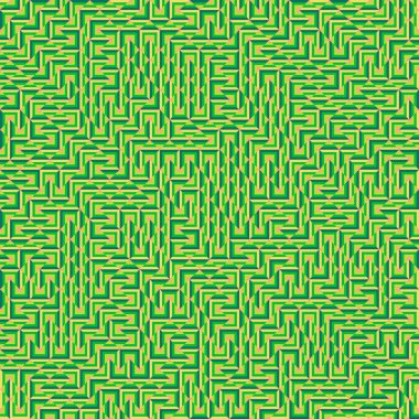 Color Rhombus tile tessellation pattern illustration