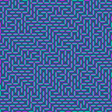 Color Rhombus tile tessellation pattern illustration